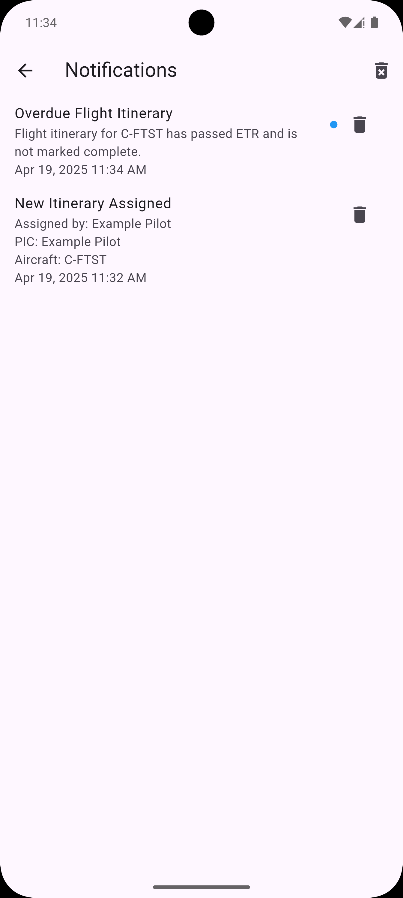 Notifications